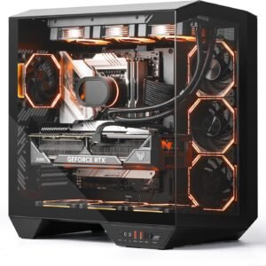 DarkFlash DY470 Case - Black 4fan