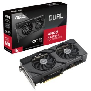 ASUS Dual Radeon™ RX 7800 XT OC Edition 16GB GDDR6