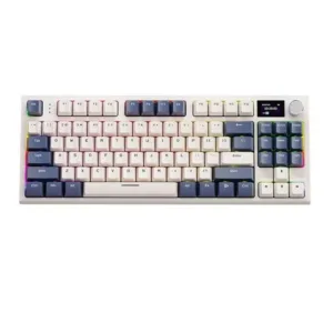ATTACK SHARK K86 Mechanical - white / blue