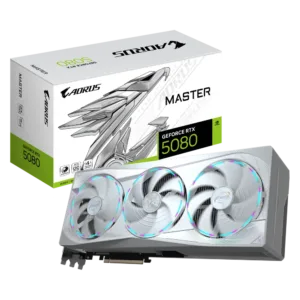 GIGABYTE RTX 5080 AORUS MASTER ICE – 16GB GDDR7 OC