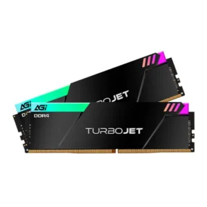 16GB AGi UD848 TURBOJET 3600 MT/s DDR4 (8GBX2) RGB - BLACK CL18
