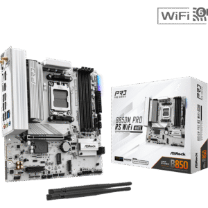 ASRock B850M Pro RS WiFi (White)