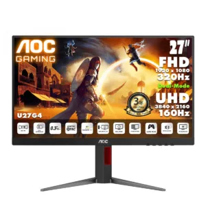 AOC U27G4 27 IPS 4K/160HZ - FHD/320HZ